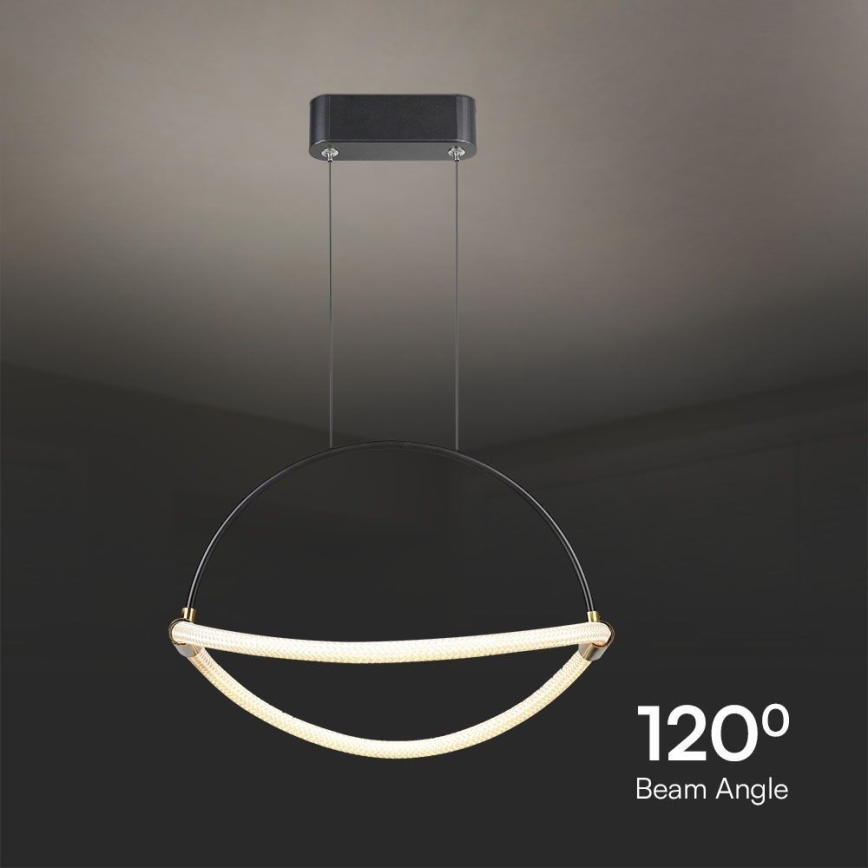LED Pakabinamas sietynas LED/12W/230V 3000K diametras 40 cm