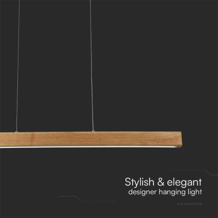 LED Pakabinamas sietynas LED/12W/230V 4000K ruda