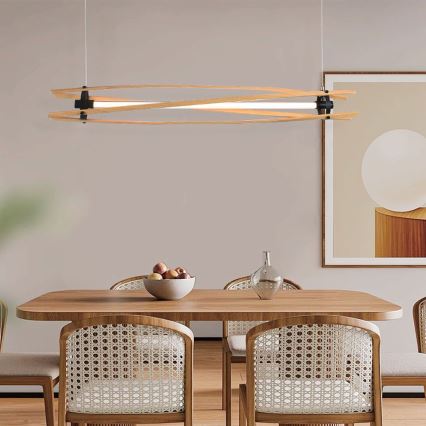 LED Pakabinamas sietynas LED/15W/230V 3000K ruda