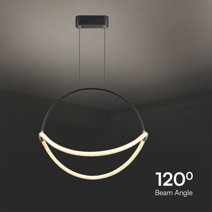 LED Pakabinamas sietynas LED/16W/230V 3000K diametras 50 cm