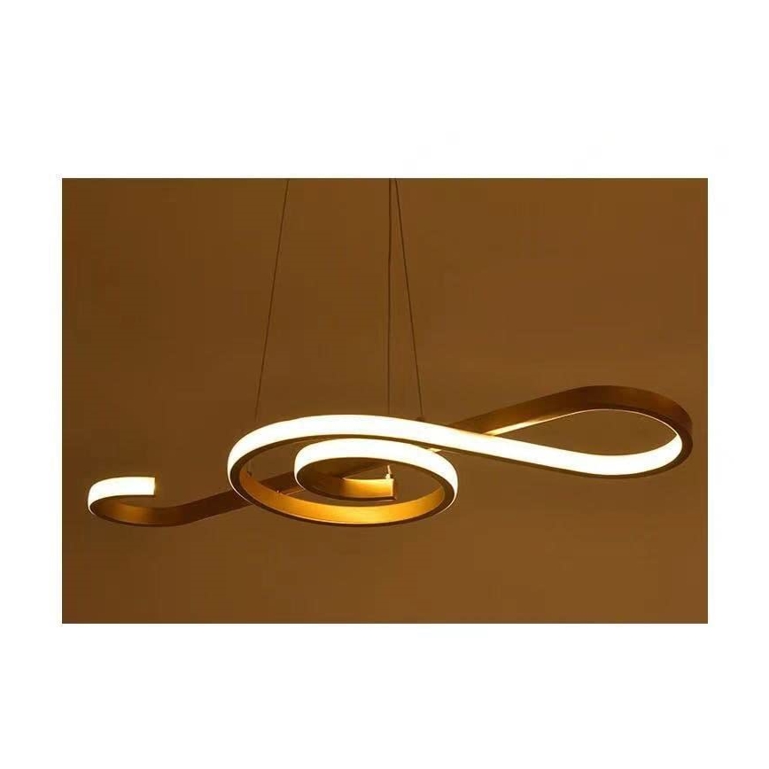 LED Pakabinamas sietynas LED/18W/230V 3000K auksas