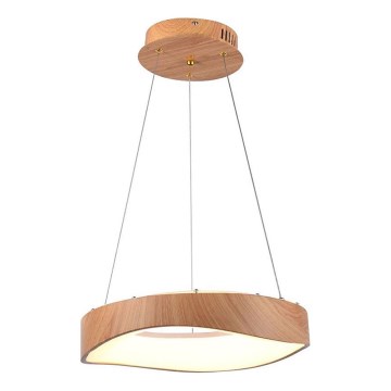 LED Pakabinamas sietynas LED/18W/230V 3000K ø 40 cm ruda