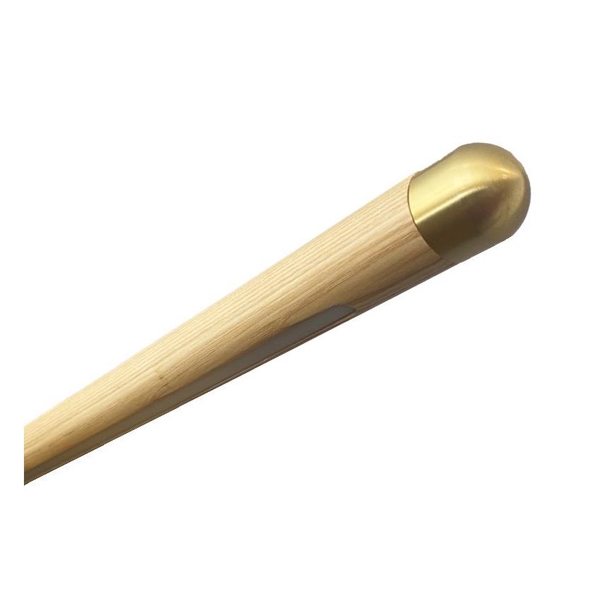 LED Pakabinamas sietynas LED/22W/230V 4000K 120 cm uosio/medžio masyvo