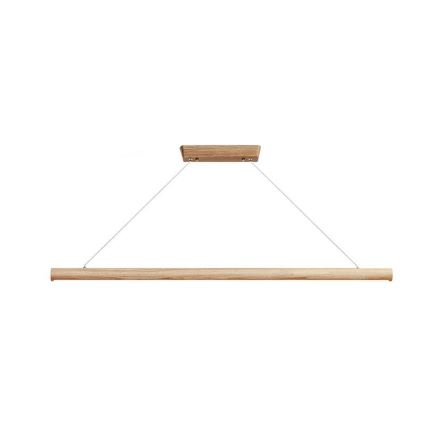 LED Pakabinamas sietynas LED/22W/230V 4000K 120 cm uosio/medžio masyvo