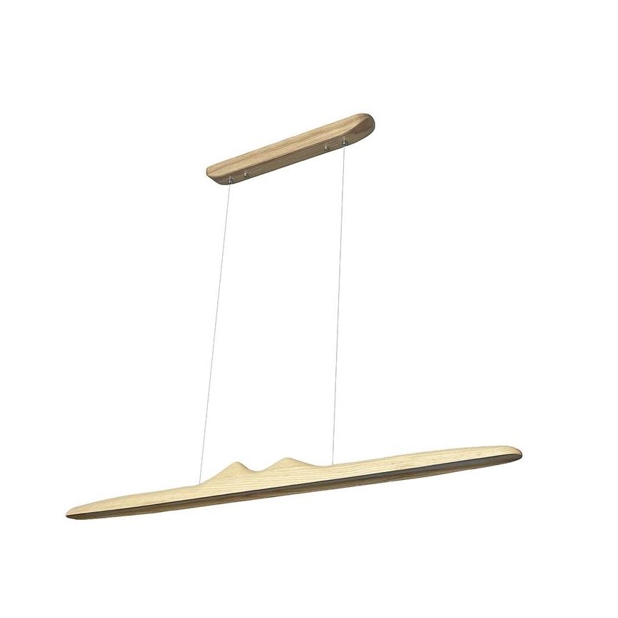 LED Pakabinamas sietynas LED/22W/230V 4000K 120 cm uosio/medžio masyvo