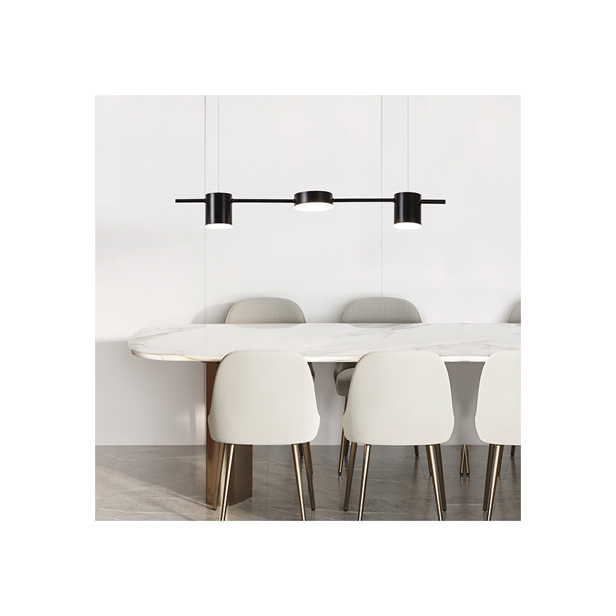 LED Pakabinamas sietynas LED/24W/230V 3000K juoda