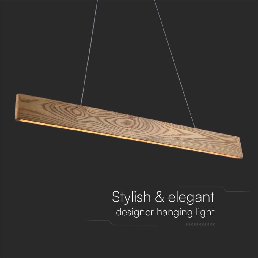 LED Pakabinamas sietynas LED/24W/230V 3000K ruda