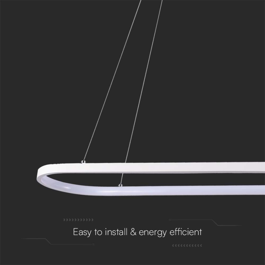 LED Pakabinamas sietynas LED/24W/230V 4000K balta