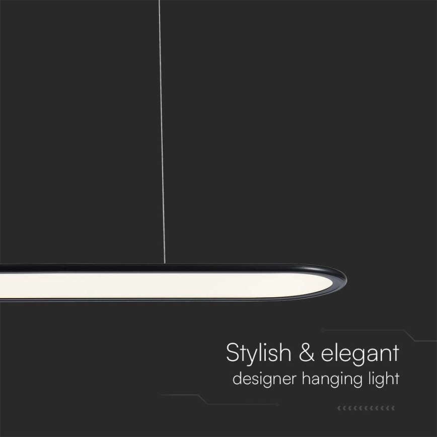 LED Pakabinamas sietynas LED/24W/230V 4000K juoda