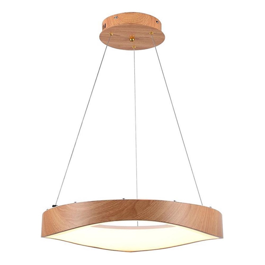 LED Pakabinamas sietynas LED/25W/230V 3000K ø 50 cm ruda