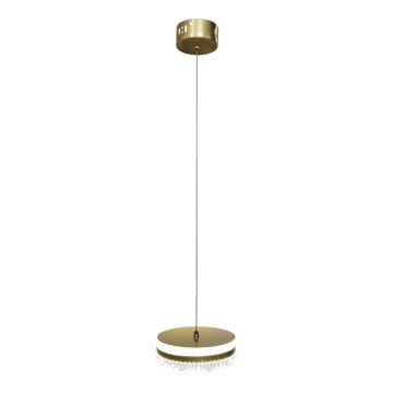 LED Pakabinamas sietynas LED/25W/230V diametras 20 cm auksas