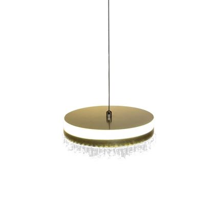 LED Pakabinamas sietynas LED/25W/230V diametras 20 cm auksas