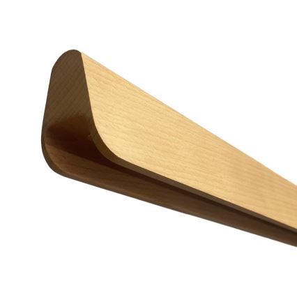 LED Pakabinamas sietynas LED/26W/230V 4000K 150 cm bukas/medžio masyvo