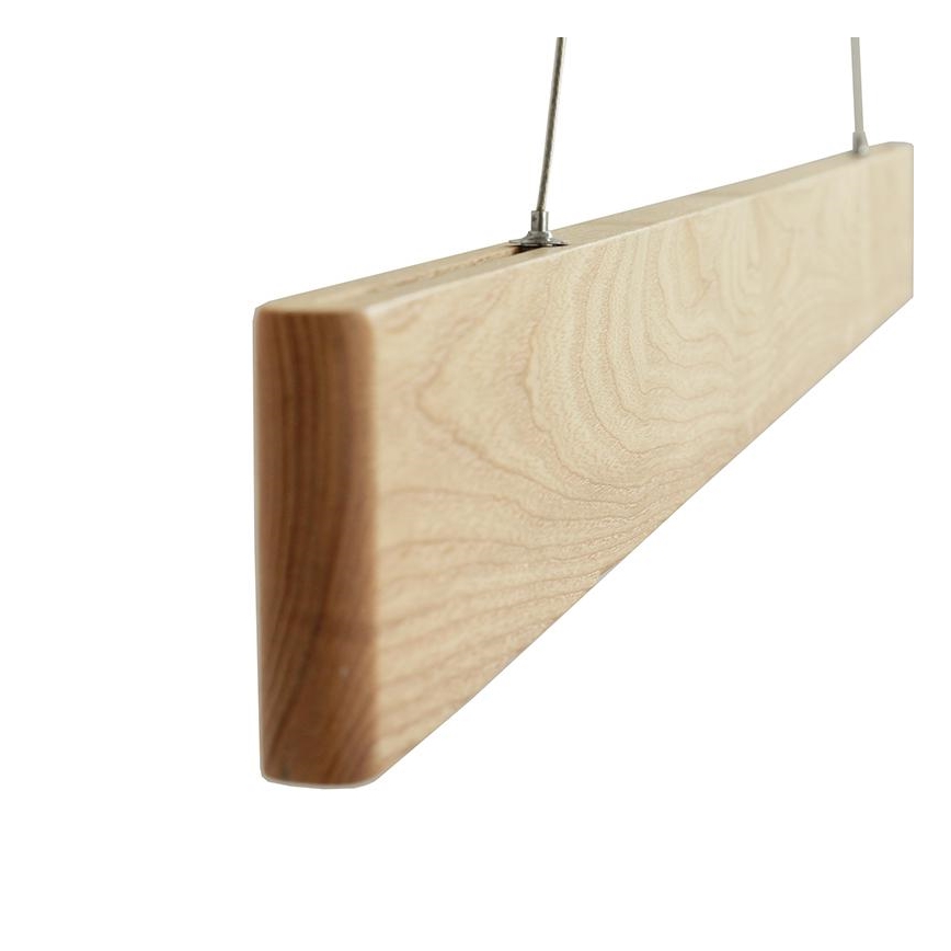 LED Pakabinamas sietynas LED/26W/230V 4000K 150 cm uosio/medžio masyvo