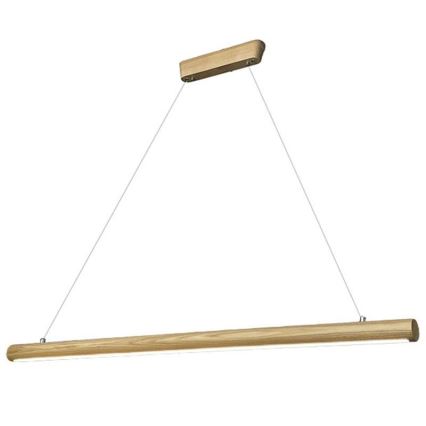 LED Pakabinamas sietynas LED/26W/230V 4000K 150 cm uosio/medžio masyvo