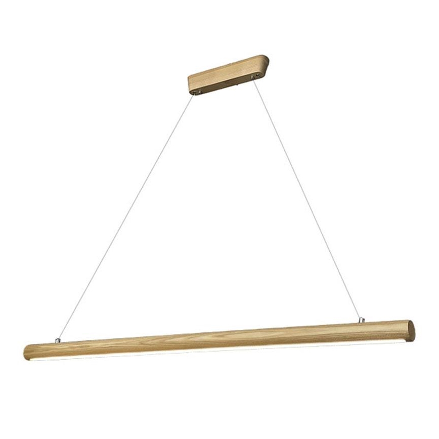 LED Pakabinamas sietynas LED/26W/230V 4000K 150 cm uosio/medžio masyvo