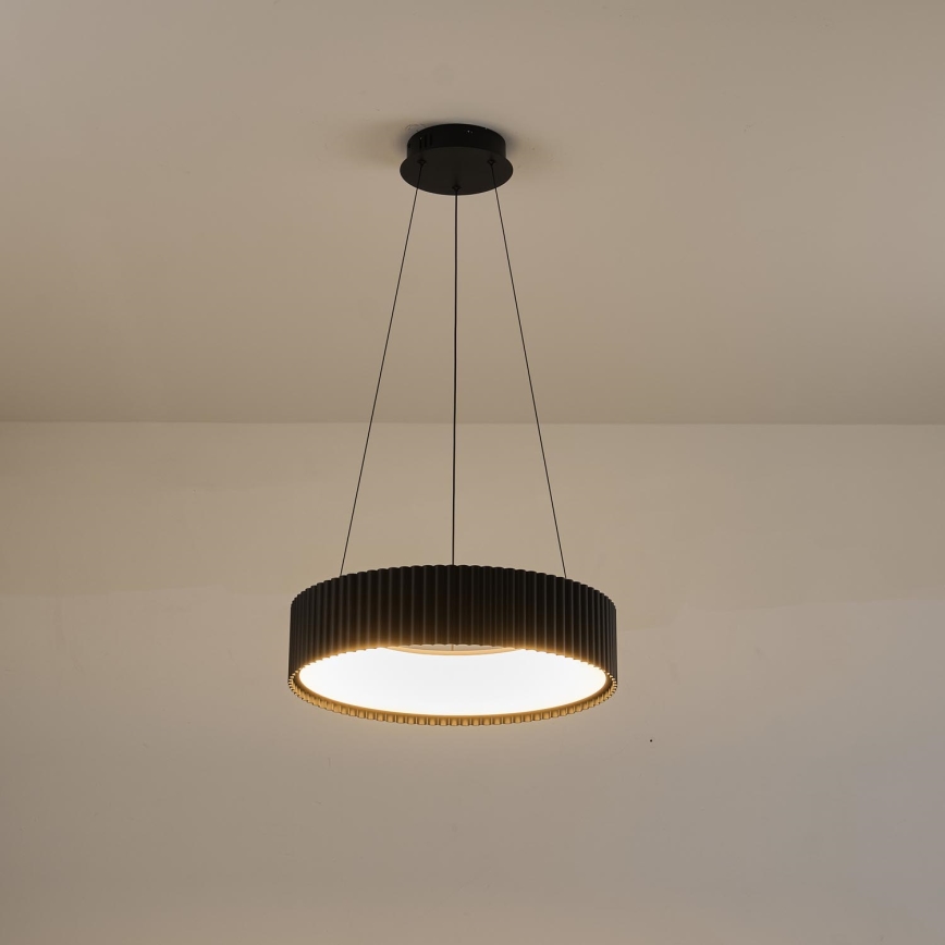 LED Pakabinamas sietynas LED/30W/230V 3000K juoda