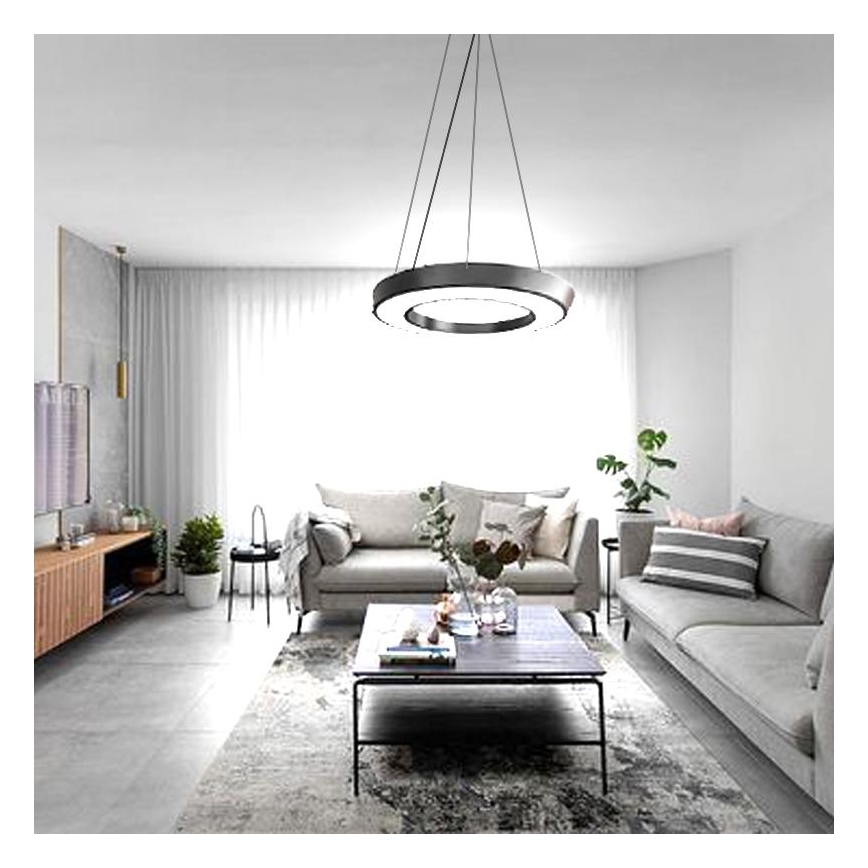 LED Pakabinamas sietynas LED/30W/230V 4000K diametras 60 cm