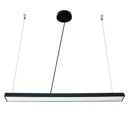 LED Pakabinamas sietynas LED/32W/230V 4000K diametras 120 cm juoda
