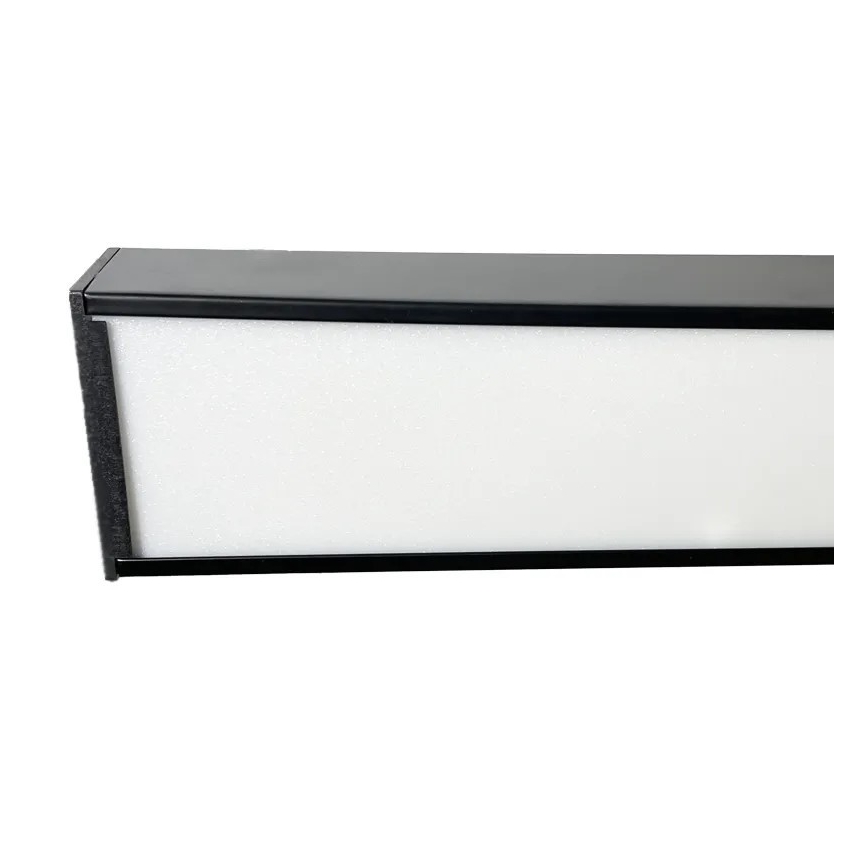 LED Pakabinamas sietynas LED/32W/230V 4000K diametras 120 cm juoda
