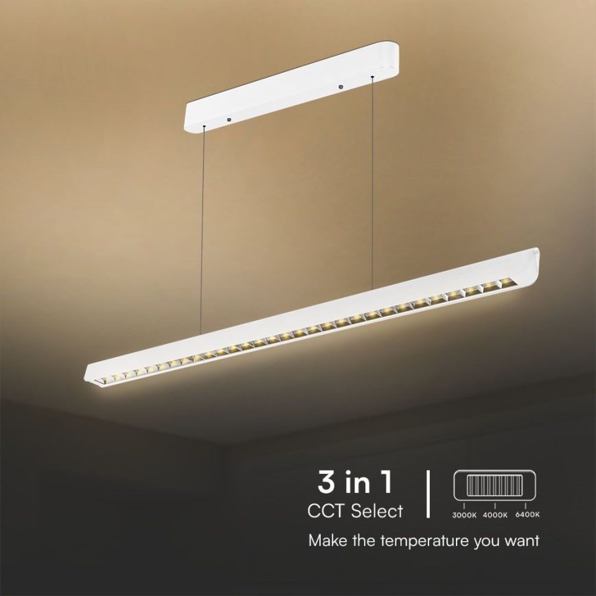LED Pakabinamas sietynas LED/36W/230V 3000/4000/6400K balta