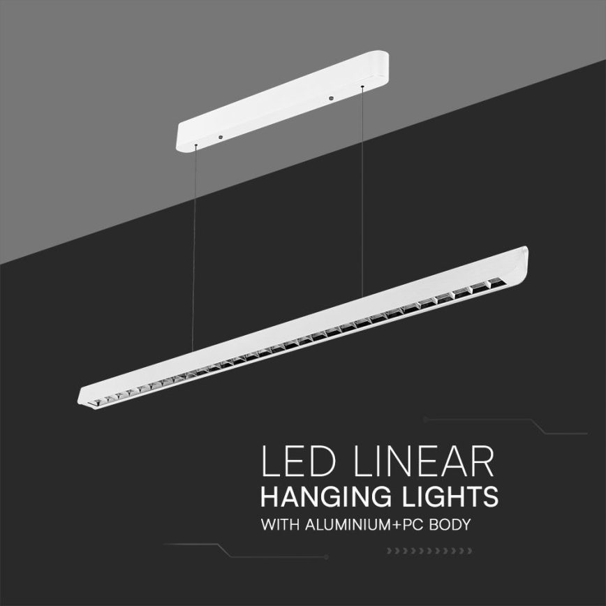 LED Pakabinamas sietynas LED/36W/230V 3000/4000/6400K balta