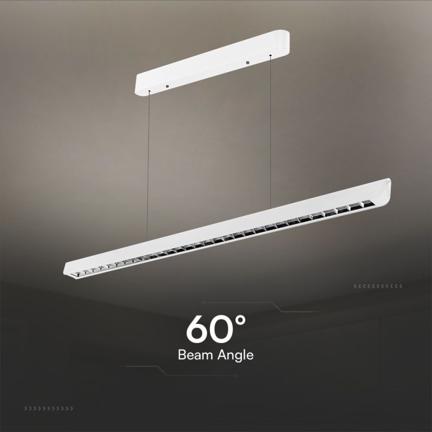LED Pakabinamas sietynas LED/36W/230V 3000/4000/6400K balta