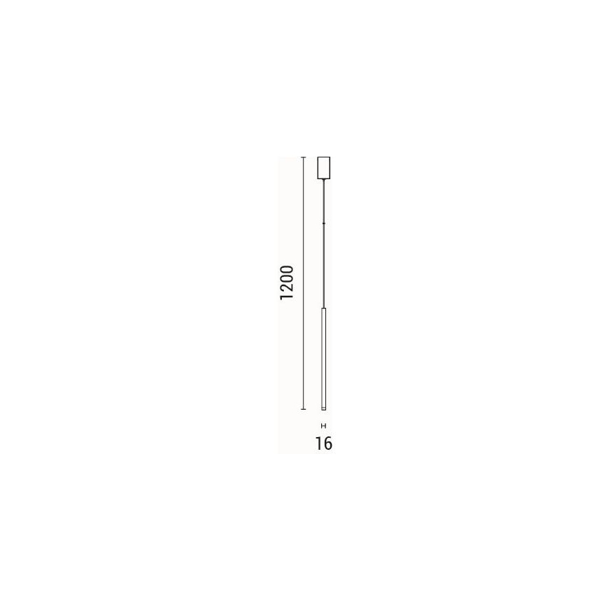 LED Pakabinamas sietynas LED/3W/230V 3000K diametras 6 cm