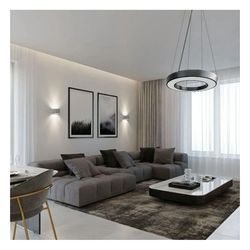 LED Pakabinamas sietynas LED/40W/230V 4000K diametras 80 cm