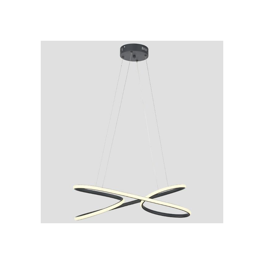 LED Pakabinamas sietynas LED/40W/230V 4000K juoda