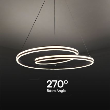 LED Pakabinamas sietynas LED/40W/230V 3000/4000/6400K