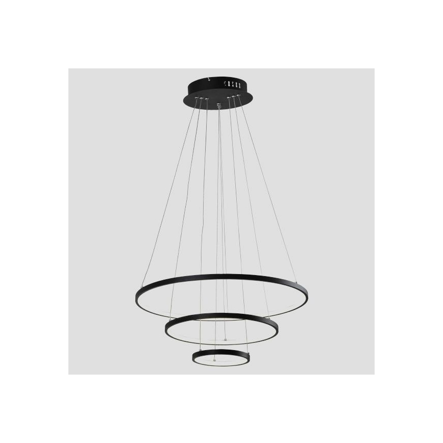 LED Pakabinamas sietynas LED/42W/230V 3000K juoda