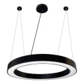 LED Pakabinamas sietynas LED/50W/230V 4000K diametras 100 cm juoda
