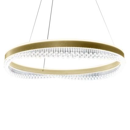 LED Pakabinamas sietynas LED/52W/230V diametras 60 cm auksas