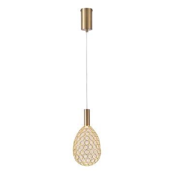 LED Pakabinamas sietynas LED/6,3W/230V 3000K auksas diametras 14 cm