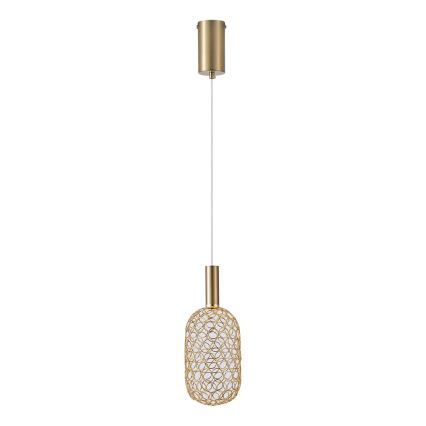 LED Pakabinamas sietynas LED/6,3W/230V 3000K auksas diametras 20 cm