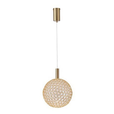 LED Pakabinamas sietynas LED/6,3W/230V 3000K auksas diametras 25 cm
