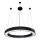 LED Pakabinamas sietynas LED/60W/230V 4000K diametras 120 cm juoda