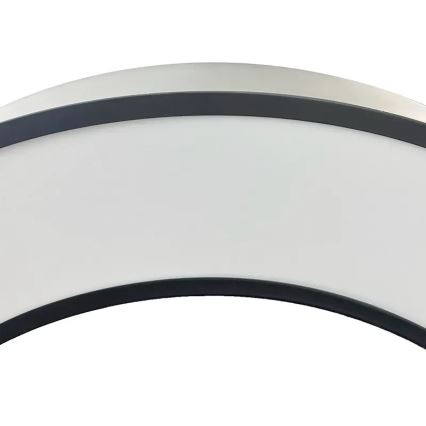 LED Pakabinamas sietynas LED/60W/230V 4000K diametras 120 cm juoda