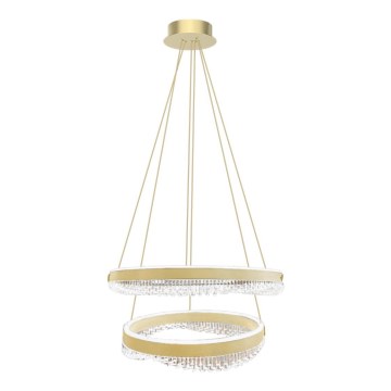 LED Pakabinamas sietynas LED/85W/230V diametras 60 cm auksas