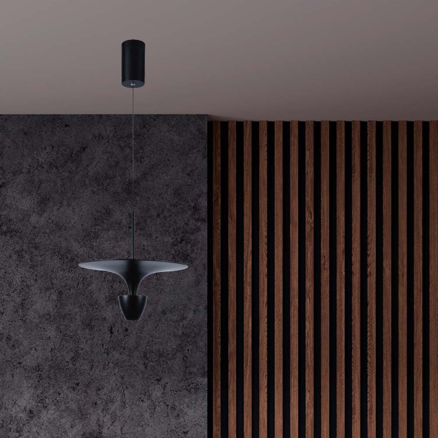 LED Pakabinamas sietynas LED/9W/230V 3000K juoda