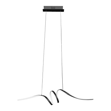 LED Pakabinamas sietynas LOOP LED/28W/230V juoda
