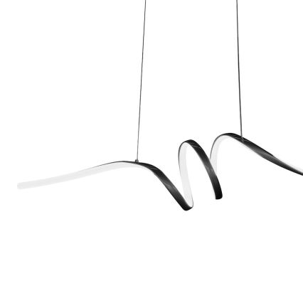 LED Pakabinamas sietynas LOOP LED/28W/230V juoda
