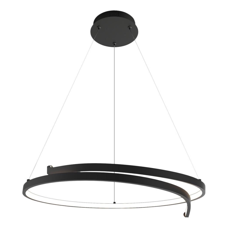 LED Pakabinamas sietynas LORENZO LED/35W/230V juoda