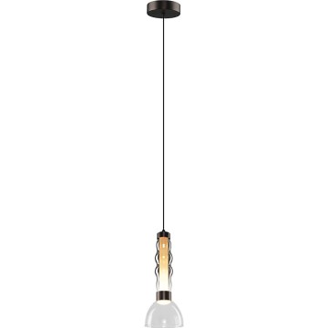 LED Pakabinamas sietynas LUCCO LED/13W/230V diametras 15 cm dūminis