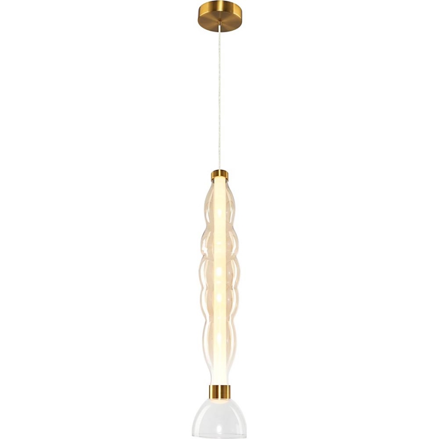 LED Pakabinamas sietynas LUCCO LED/18W/230V diametras 15 cm auksas