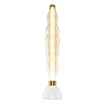 LED Pakabinamas sietynas LUCCO LED/18W/230V diametras 15 cm auksas