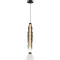 LED Pakabinamas sietynas LUCCO LED/18W/230V diametras 15 cm dūminis