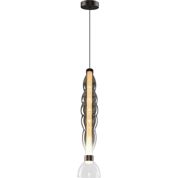 LED Pakabinamas sietynas LUCCO LED/18W/230V diametras 15 cm dūminis