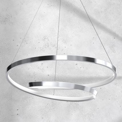LED Pakabinamas sietynas LUCERO LED/48W/230V blizgus chromas
